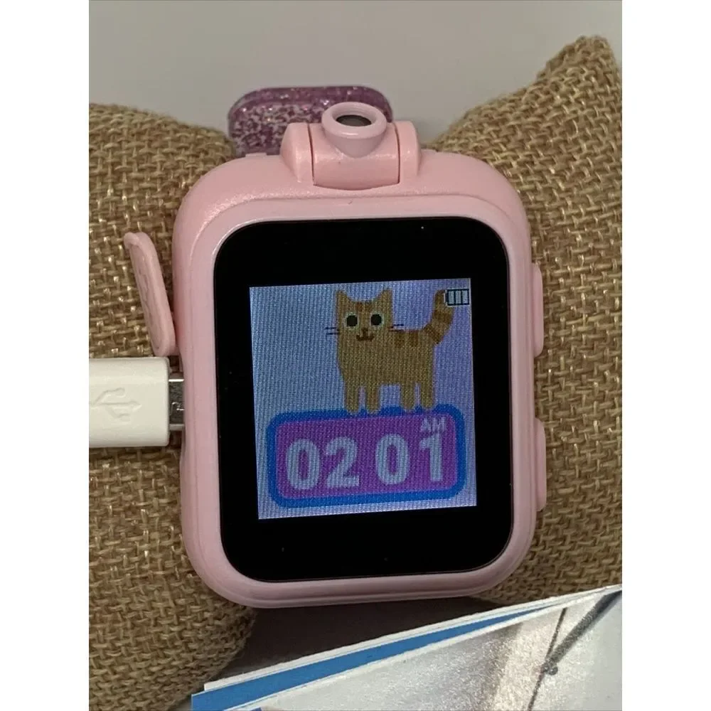 iTouch PlayZoom IPZ13618M62C-FGL Kid's Pink Rubber Touchscreen Smartwatch NWC204